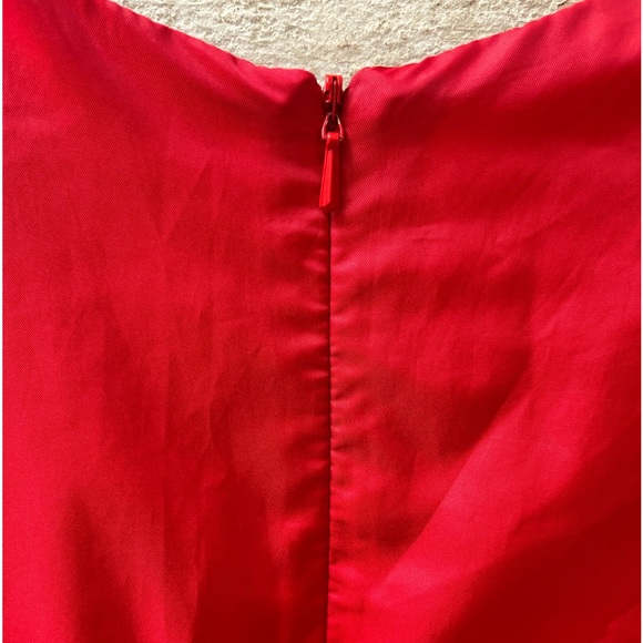 Hanna Andersson 110 Sz 5 Red Bubble Dress Nordic Ribbon Holiday - Picture 5 of 8